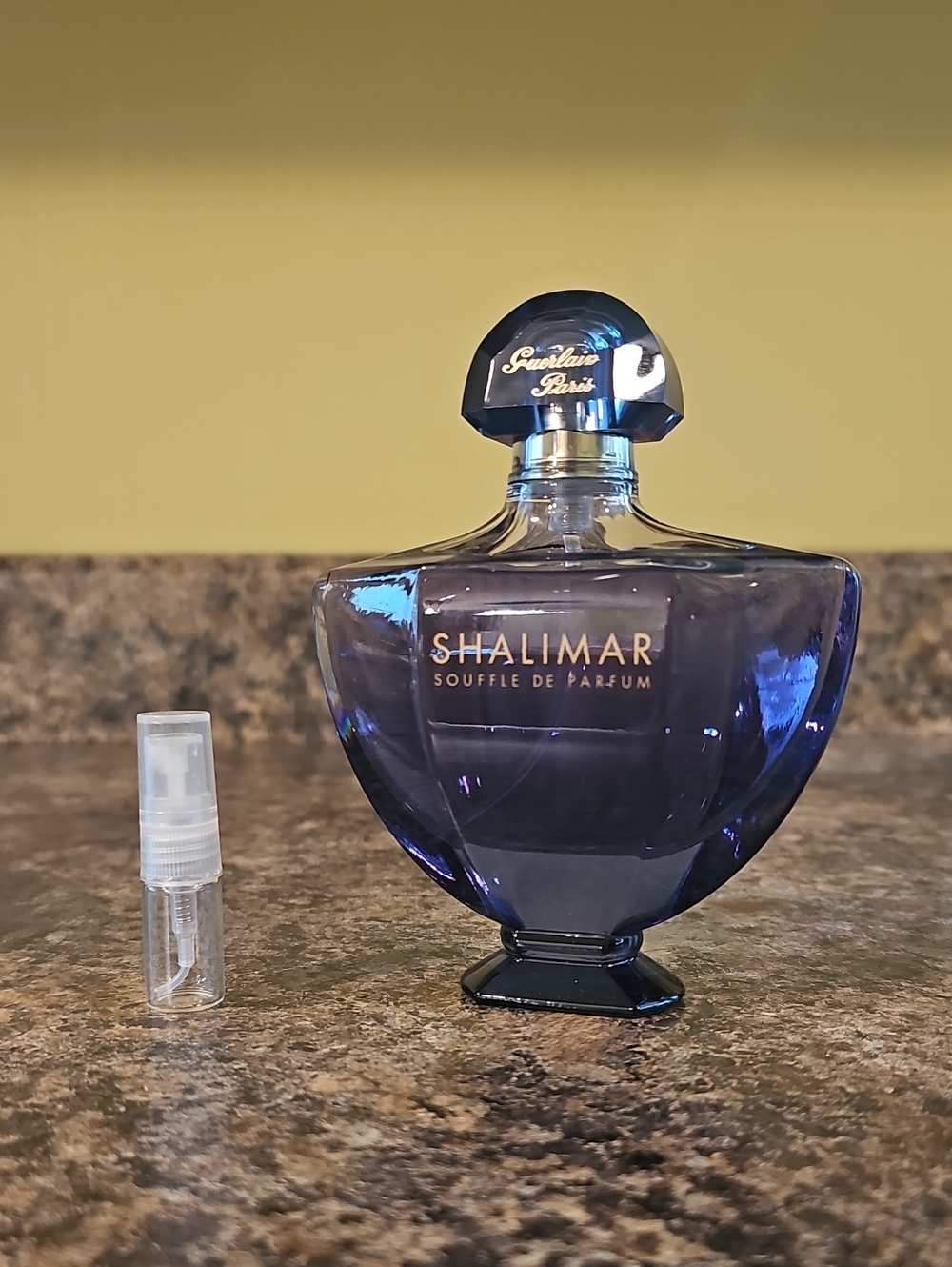 2 ML Sample SHALIMAR SOUFFLE DE PARFUM Guerlain Perfume Travel Spray